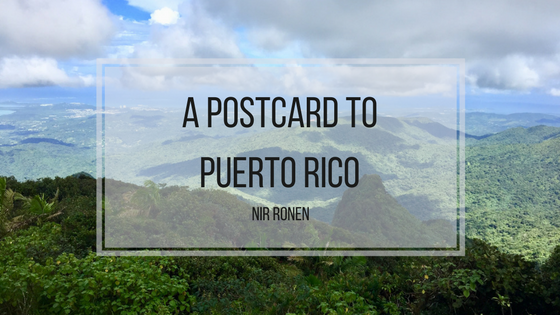 A Postcard to Puerto Rico